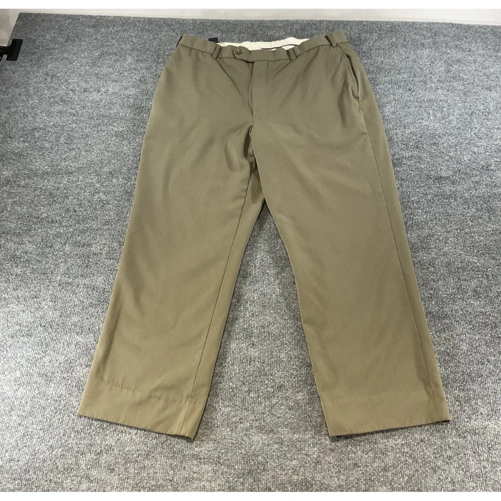 Brooks Brothers 1818 Pants 36x30 100% Wool Classic Fit Made In Canada Dress Slac